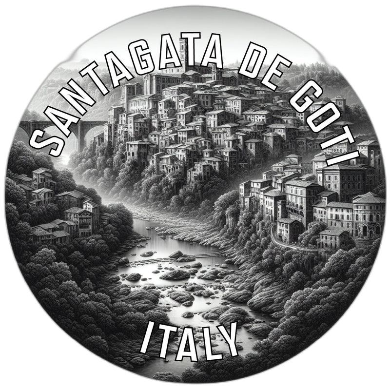 SantAgata de Goti Souvenir Vinyl Decal Sticker 2-Inch