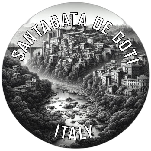 SantAgata de Goti Souvenir Die Cut Flat Magnet 2-Inch