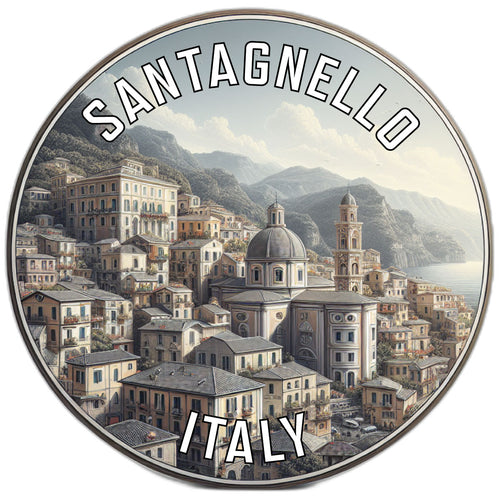 SantAgnello Souvenir Vinyl Decal Sticker 6-Inch