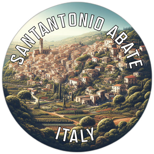 SantAntonio Abate Souvenir Vinyl Decal Sticker 3-Inch