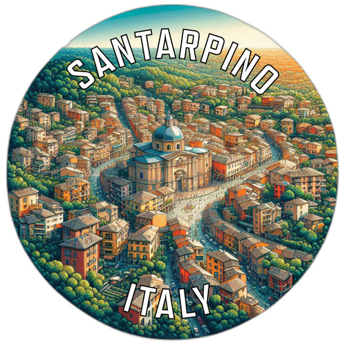 SantArpino Souvenir Vinyl Decal Sticker 4-Inch