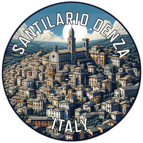 SantIlario dEnza Souvenir Die Cut Flat Magnet 2-Inch