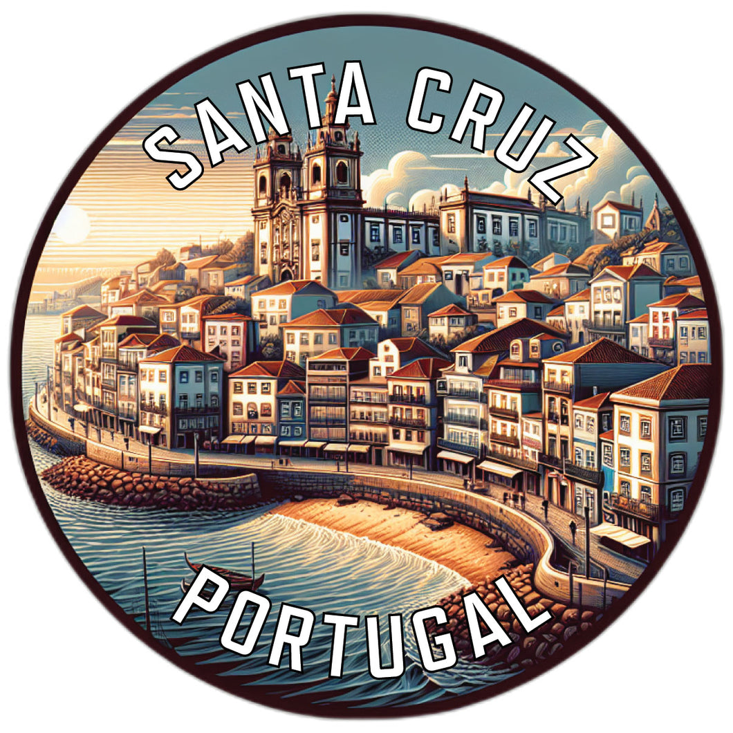 Santa Cruz Portugal Souvenir Vinyl Decal Sticker 4-Inch