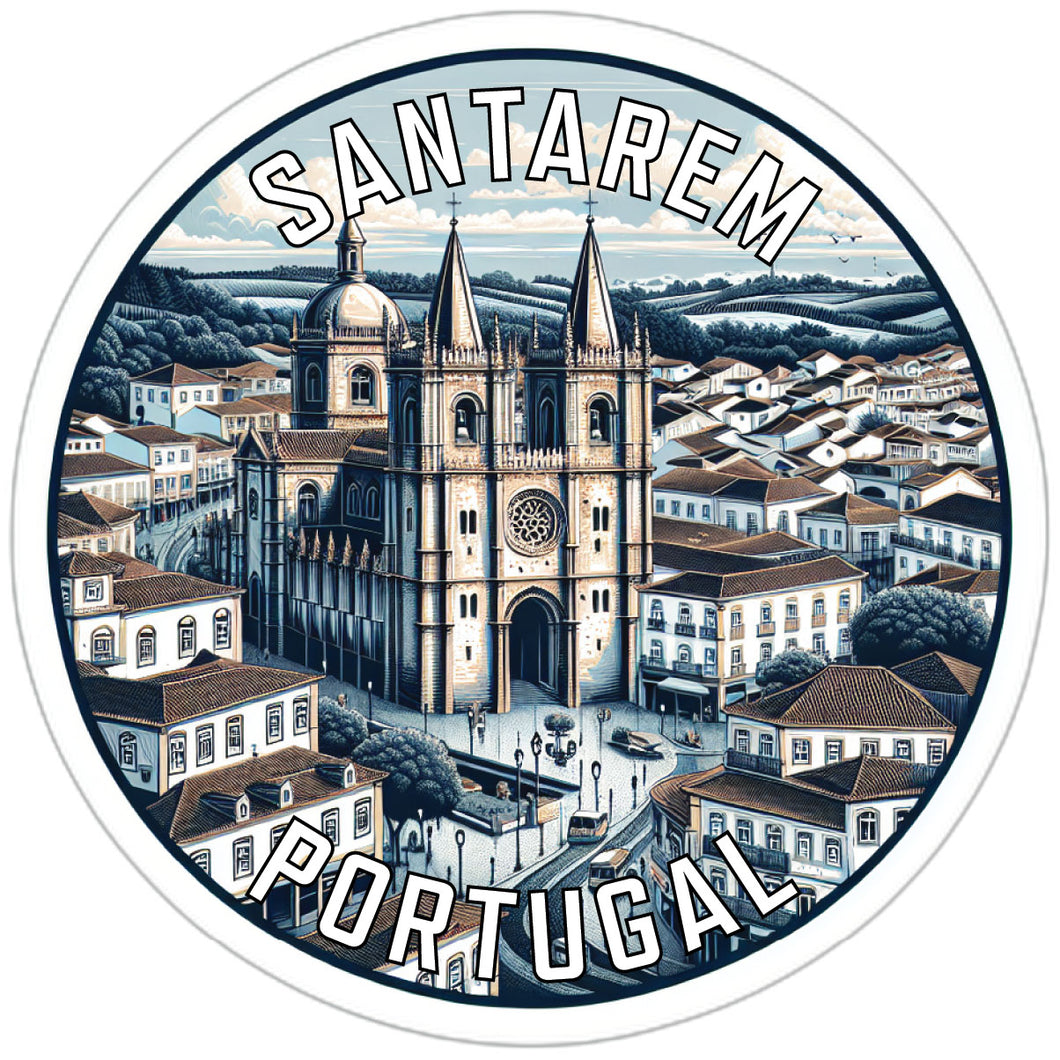 Santarem Portugal Souvenir Vinyl Decal Sticker 4-Inch