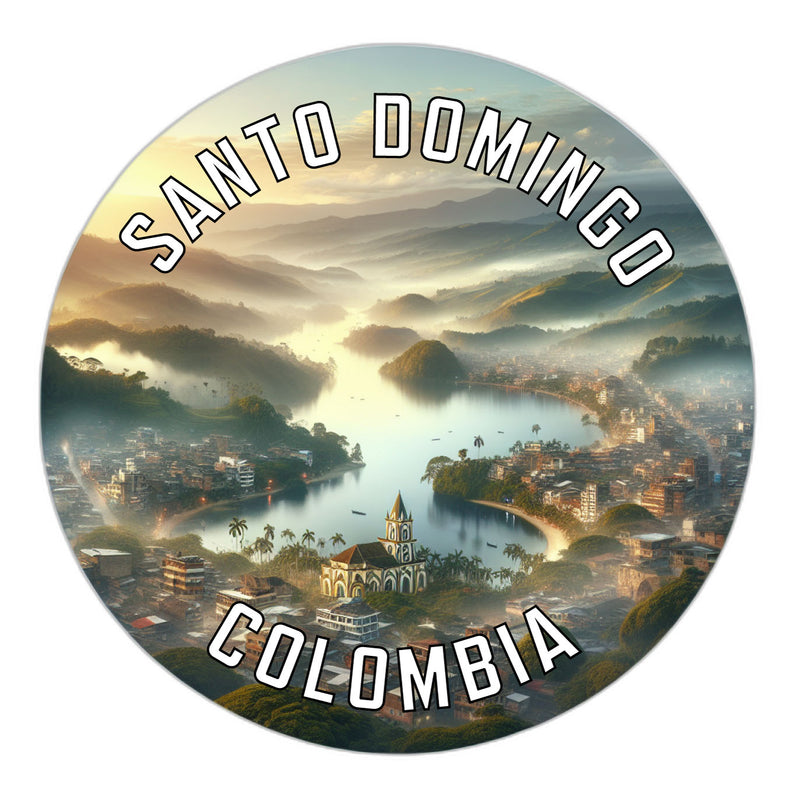 Santo Domingo Colombia Souvenir Vinyl Decal Sticker 6-Inch