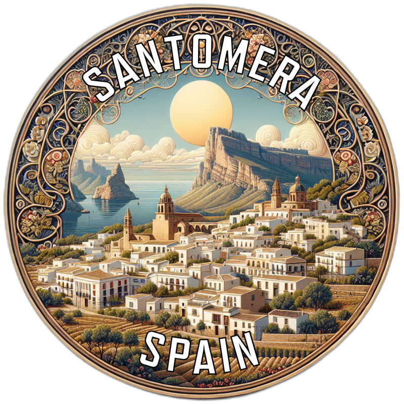 Santomera Spain Souvenir Vinyl Decal Sticker 2-Inch