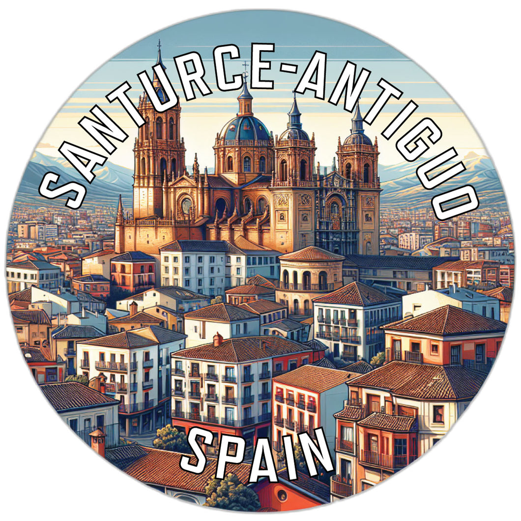 Santurce Antiguo Spain Souvenir Vinyl Decal Sticker 2-Inch