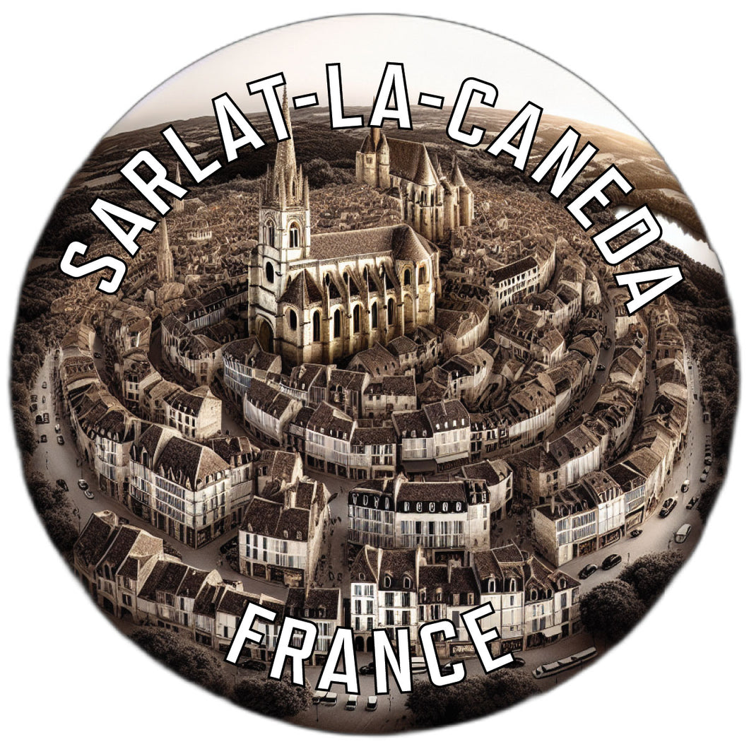 Sarlat la Caneda France Souvenir Vinyl Decal Sticker 6-Inch