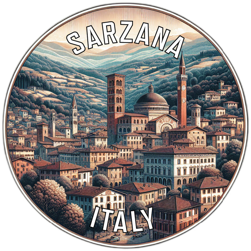 Sarzana Italy Souvenir Vinyl Decal Sticker 2-Inch