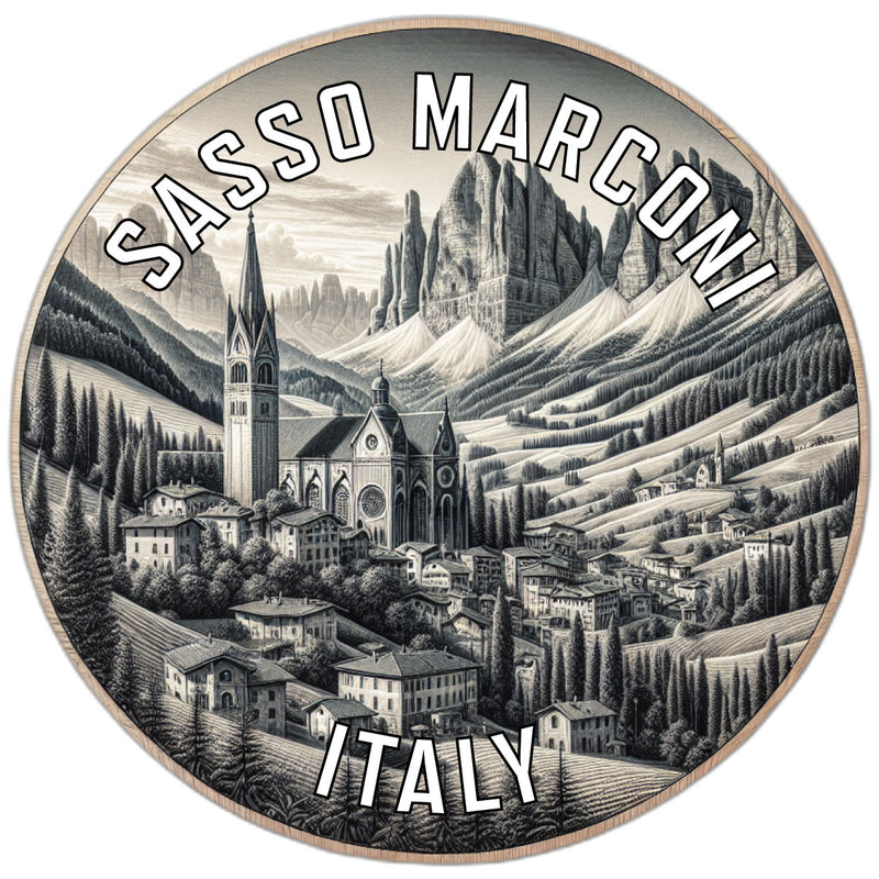 Sasso Marconi Italy Souvenir Vinyl Decal Sticker 2-Inch