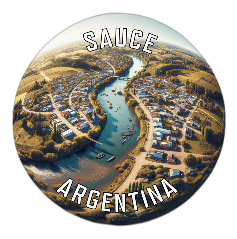 Sauce Argentina Souvenir Die Cut Flat Magnet 6-Inch