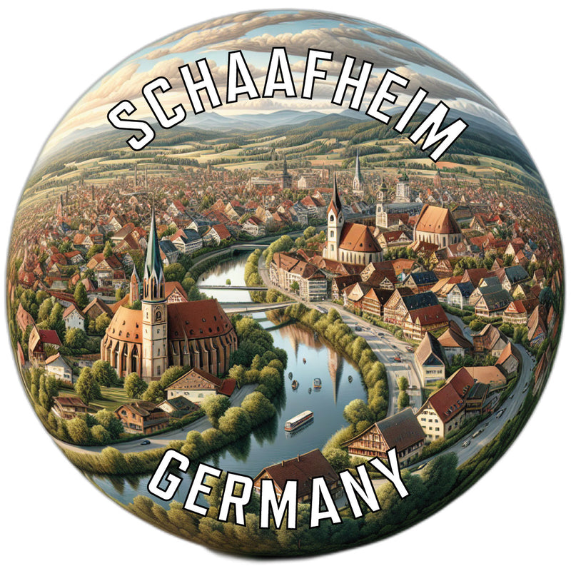 Schaafheim Germany Souvenir Vinyl Decal Sticker 2-Inch