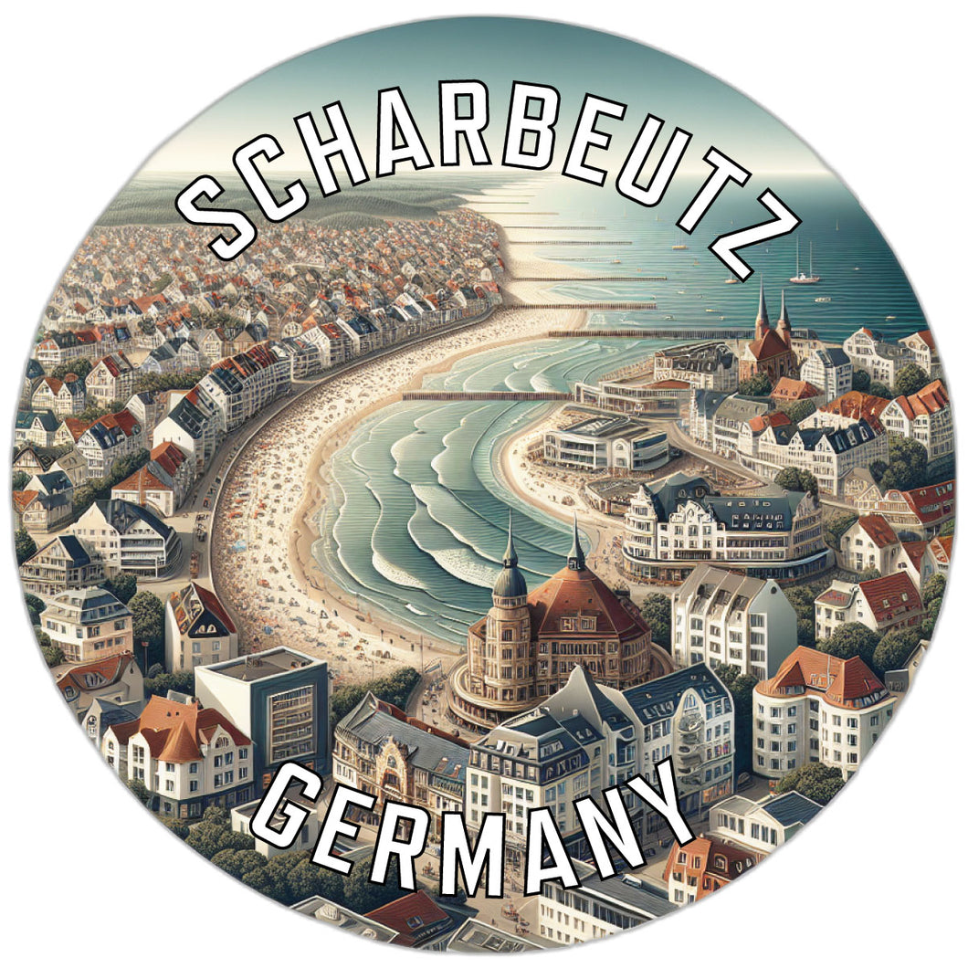 Scharbeutz Germany Souvenir Vinyl Decal Sticker 3-Inch