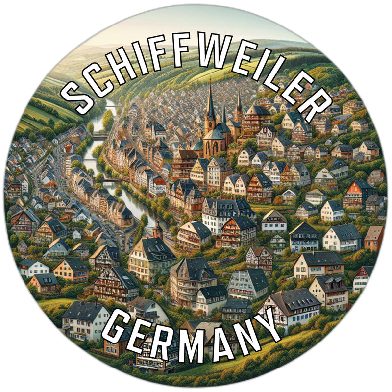 Schiffweiler Germany Souvenir Vinyl Decal Sticker 6-Inch