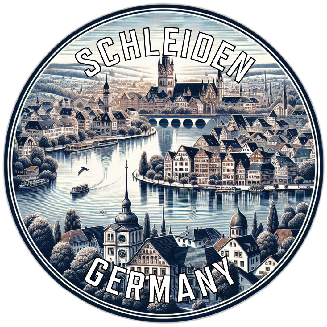 Schleiden Germany Souvenir Vinyl Decal Sticker 2-Inch