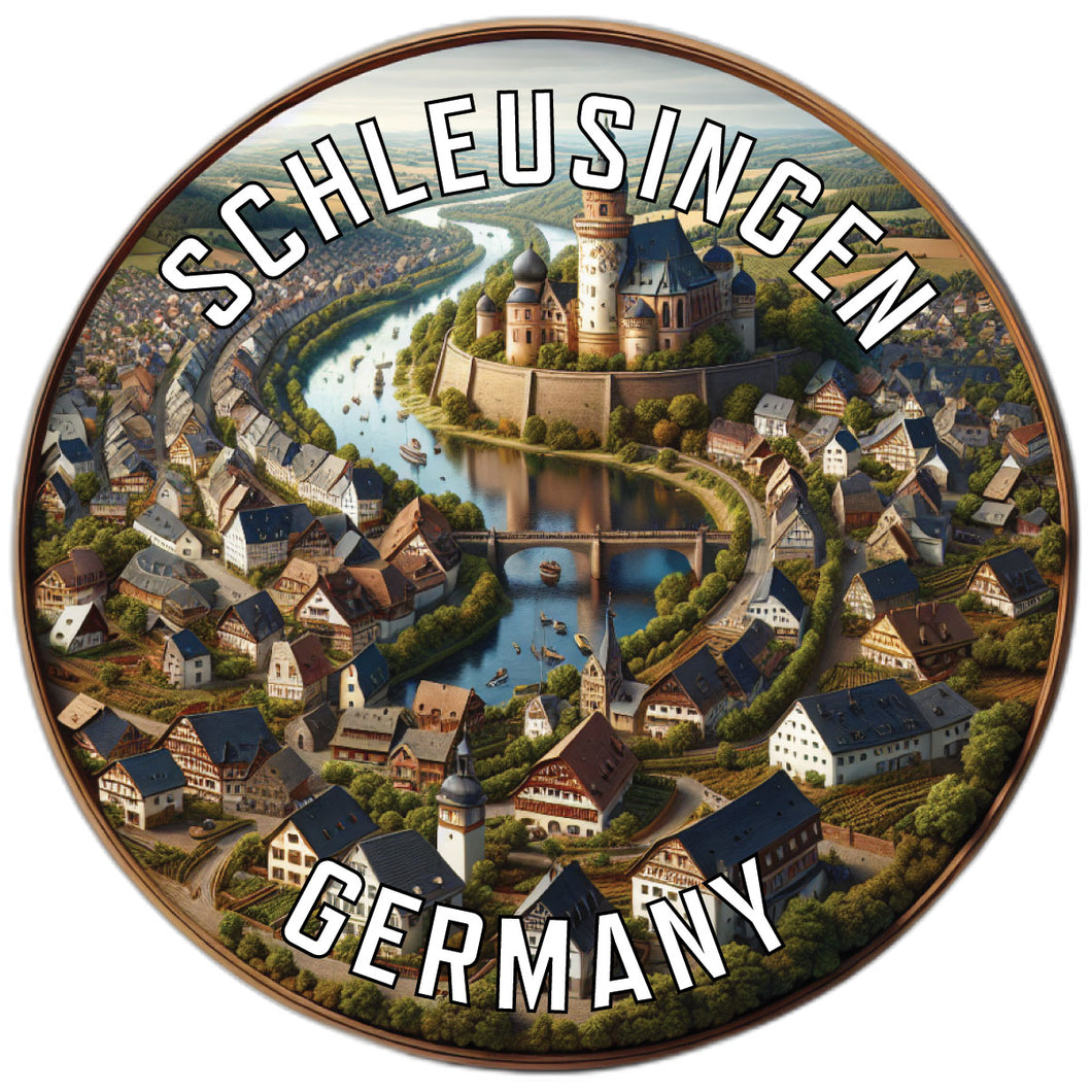 Schleusingen Germany Souvenir Vinyl Decal Sticker 2-Inch