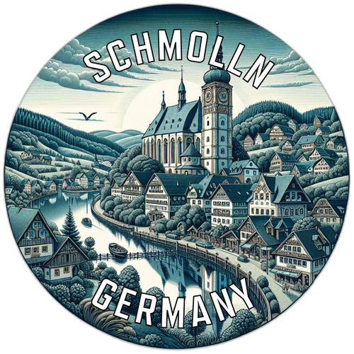 Schmolln Germany Souvenir Vinyl Decal Sticker 6-Inch