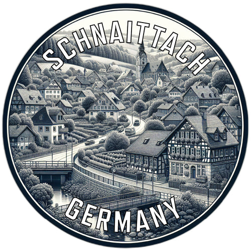 Schnaittach Germany Souvenir Vinyl Decal Sticker 6-Inch