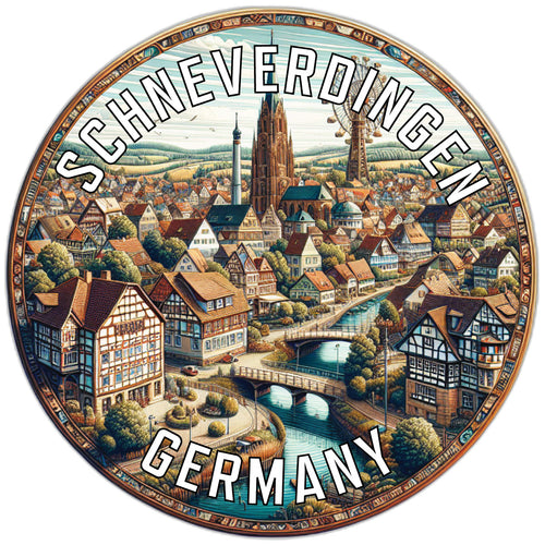 Schneverdingen Germany Souvenir Vinyl Decal Sticker 2-Inch