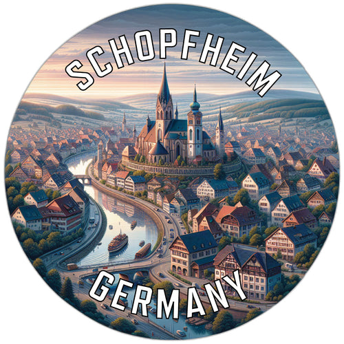 Schopfheim Germany Souvenir Vinyl Decal Sticker 2-Inch