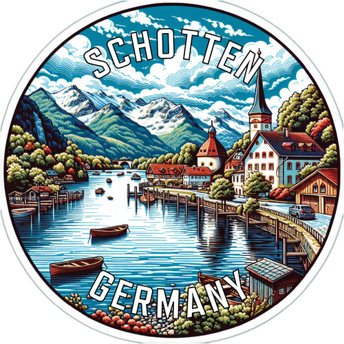 Schotten Germany Souvenir Vinyl Decal Sticker 6-Inch