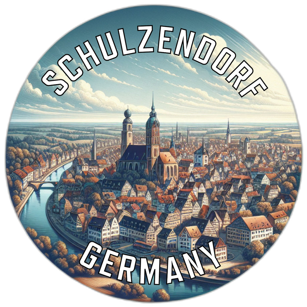 Schulzendorf Germany Souvenir Vinyl Decal Sticker 2-Inch