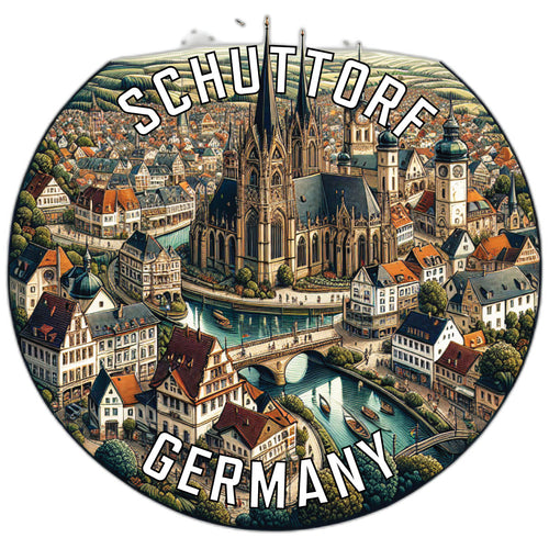Schuttorf Germany Souvenir Vinyl Decal Sticker 6-Inch