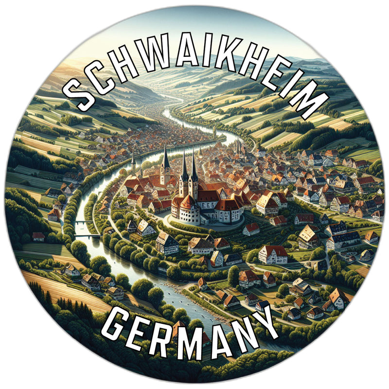 Schwaikheim Germany Souvenir Vinyl Decal Sticker 6-Inch