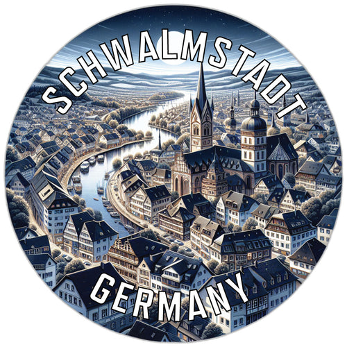 Schwalmstadt Germany Souvenir Vinyl Decal Sticker 2-Inch