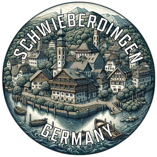 Schwieberdingen Germany Souvenir Vinyl Decal Sticker 2-Inch