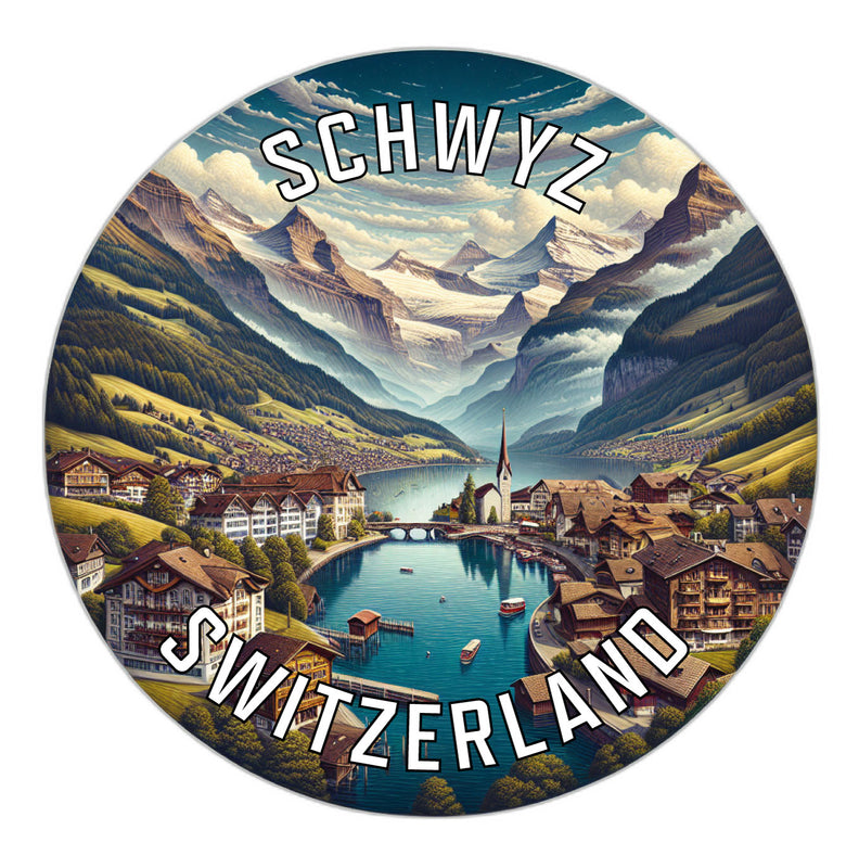 Schwyz Switzerland Souvenir Vinyl Decal Sticker 6-Inch