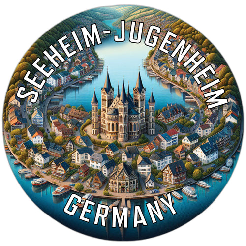 Seeheim Jugenheim Germany Souvenir Vinyl Decal Sticker 6-Inch