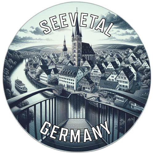 Seevetal Germany Souvenir Vinyl Decal Sticker 6-Inch