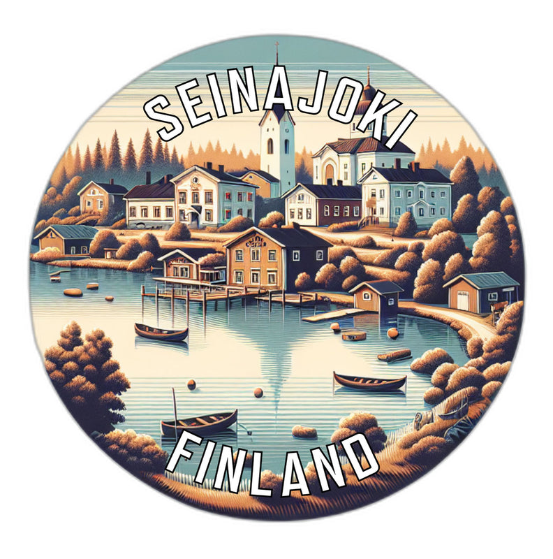 Seinajoki Finland Souvenir Vinyl Decal Sticker 2-Inch