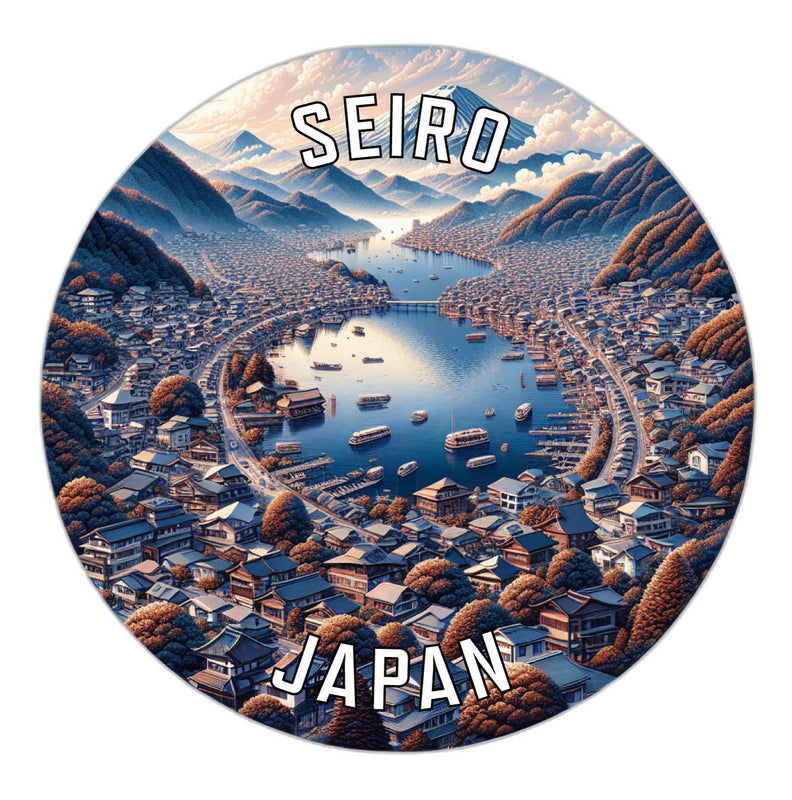 Seiro Japan Souvenir Vinyl Decal Sticker 6-Inch