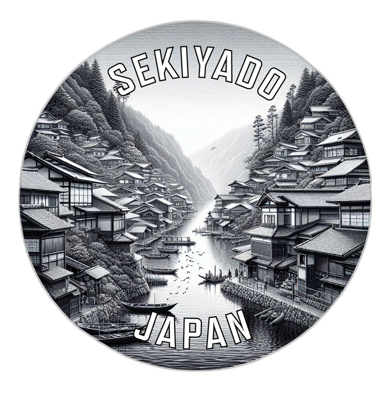 Sekiyado Japan Souvenir Vinyl Decal Sticker 2-Inch