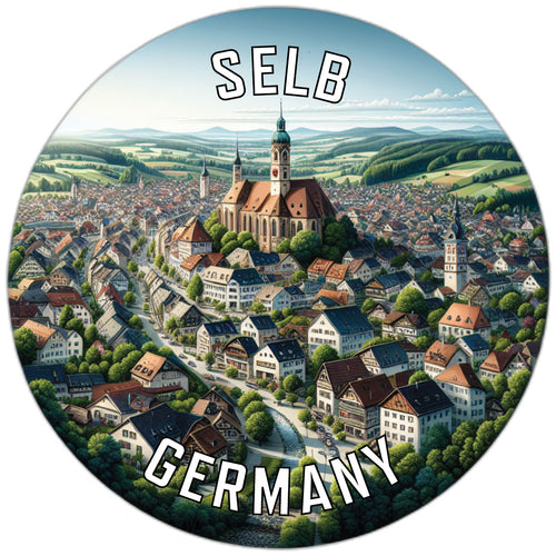 Selb Germany Souvenir Vinyl Decal Sticker 3-Inch