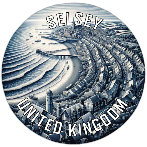 Selsey United Kingdom Souvenir Vinyl Decal Sticker 2-Inch