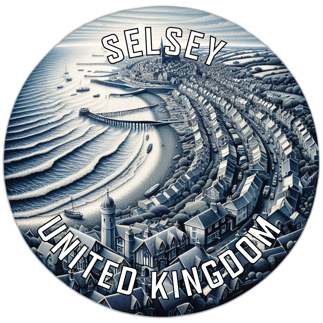 Selsey United Kingdom Souvenir Vinyl Decal Sticker 2-Inch