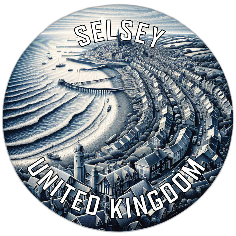 Selsey United Kingdom Souvenir Vinyl Decal Sticker 2-Inch