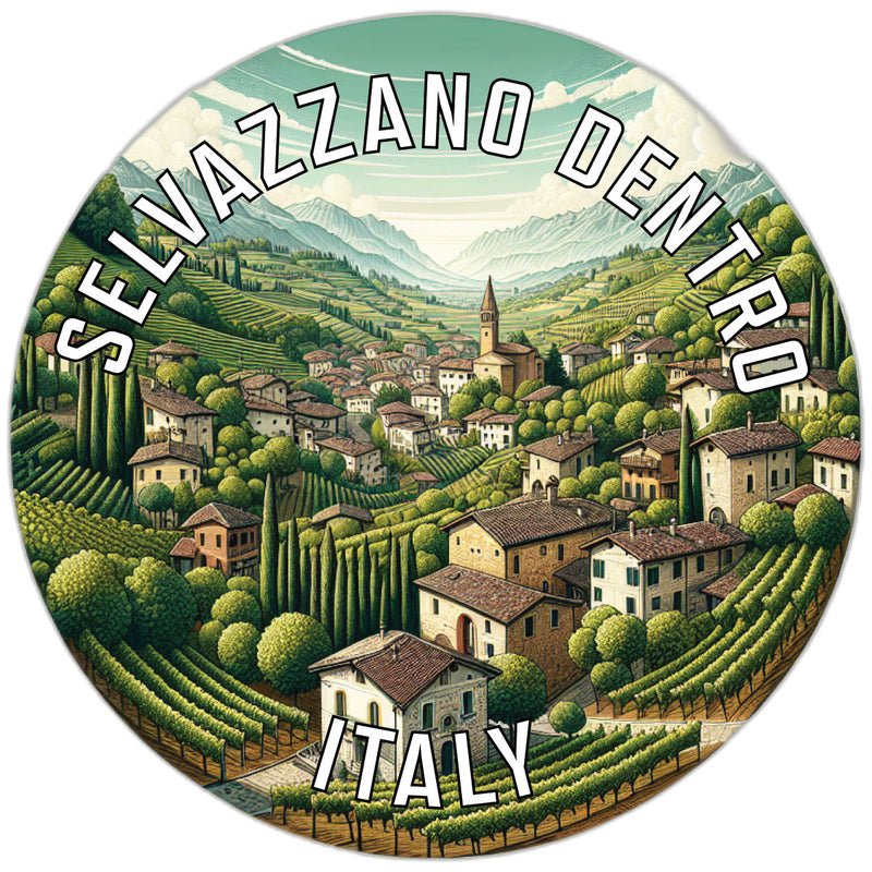 Selvazzano Dentro Italy Souvenir Vinyl Decal Sticker 6-Inch