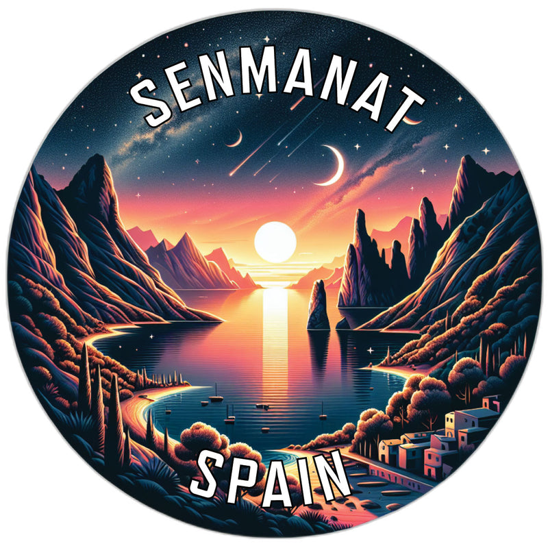 Senmanat Spain Souvenir Die Cut Flat Magnet 6-Inch