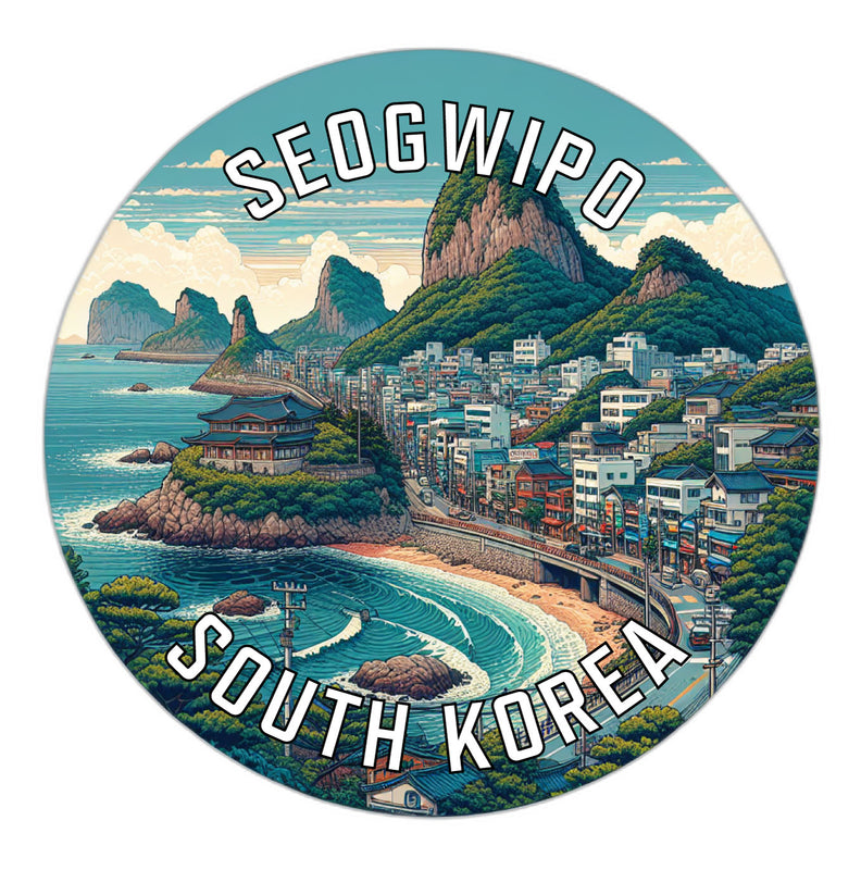 Seogwipo Korea South Souvenir Vinyl Decal Sticker 2-Inch