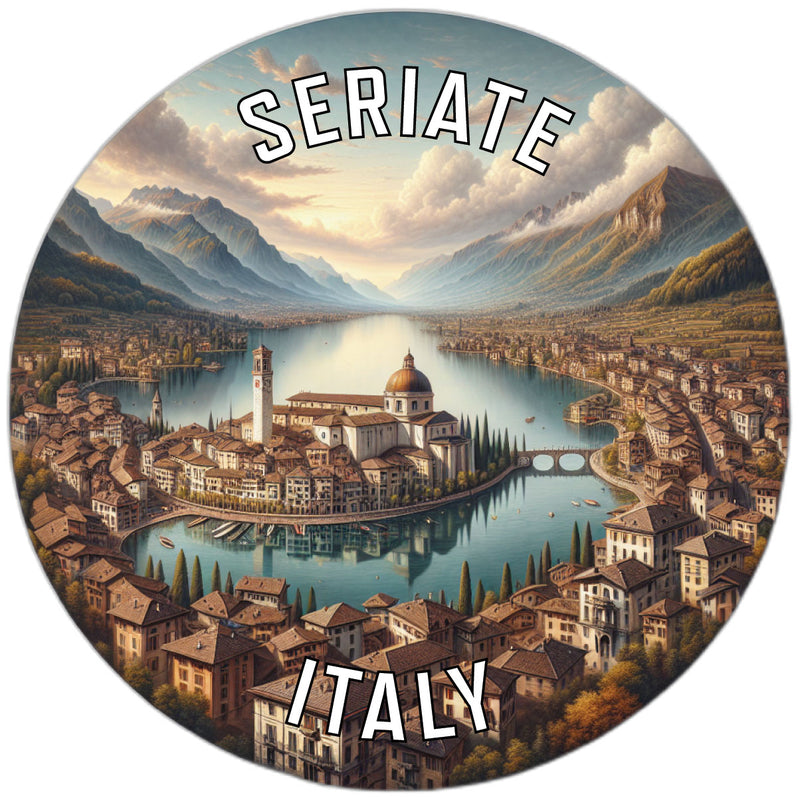Seriate Italy Souvenir Vinyl Decal Sticker 2-Inch