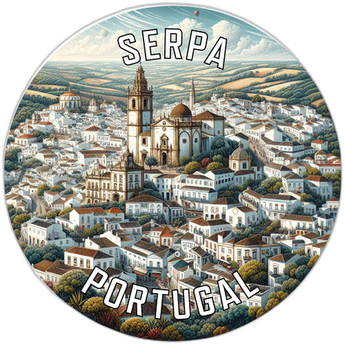Serpa Portugal Souvenir Vinyl Decal Sticker 3-Inch