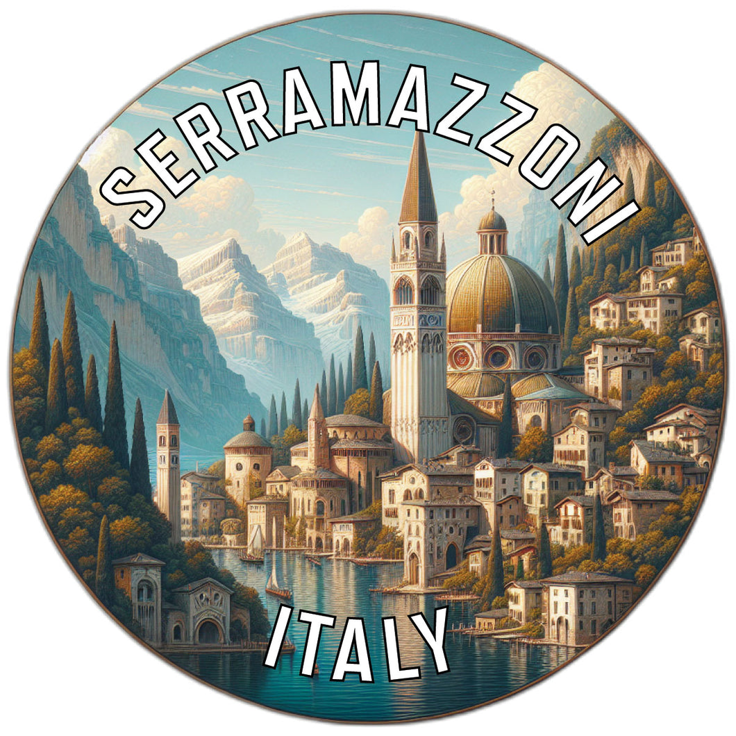Serramazzoni Italy Souvenir Vinyl Decal Sticker 2-Inch