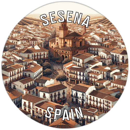 Sesena Spain Souvenir Vinyl Decal Sticker 2-Inch