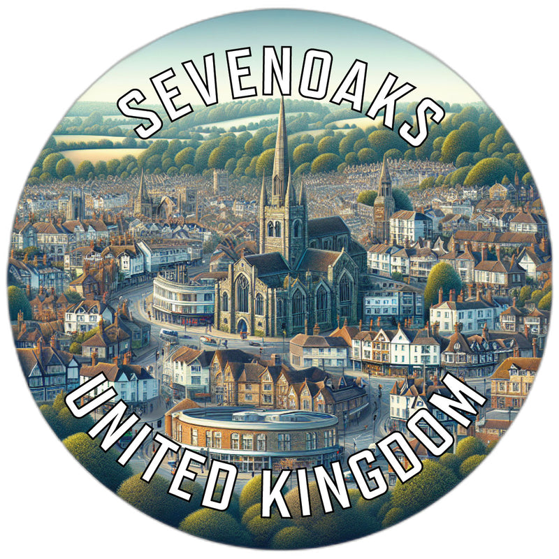 Sevenoaks United Kingdom Souvenir Vinyl Decal Sticker 2-Inch