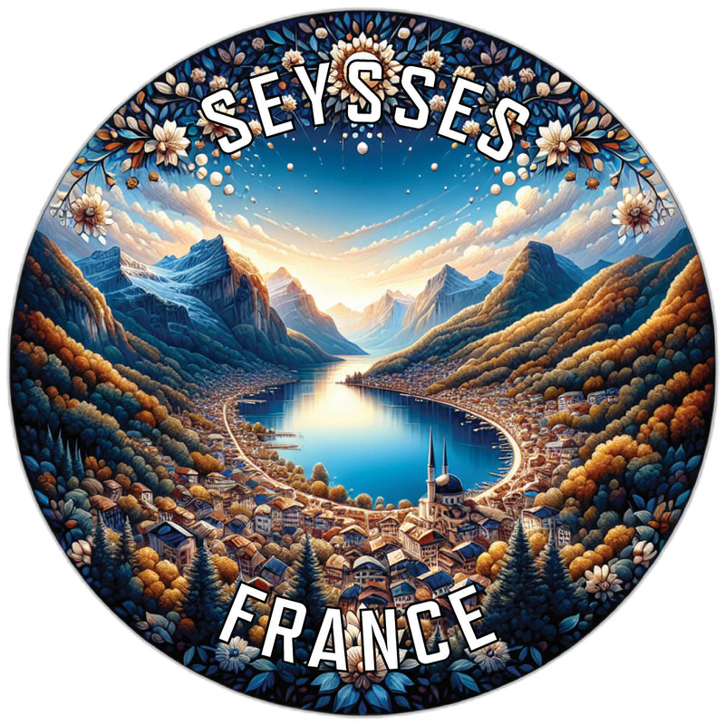 Seysses France Souvenir Vinyl Decal Sticker 2-Inch