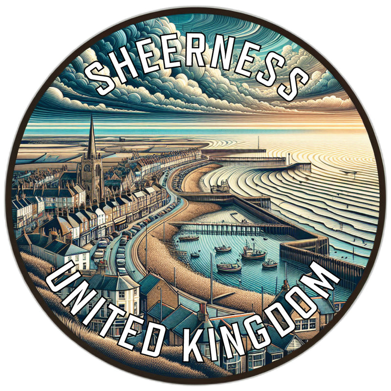 Sheerness United Kingdom Souvenir Vinyl Decal Sticker 2-Inch